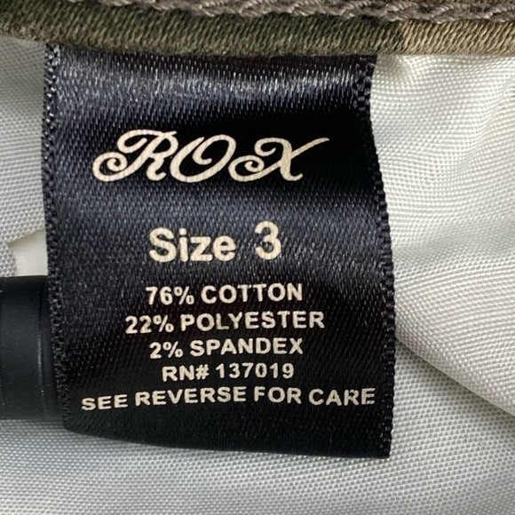 Rox Camouflage Denim Jeans - Juniors 3 - Picture 7 of 8